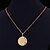 cheap Pendant Necklaces-Women&#039;s Choker Necklace Pendant Necklace Floating Locket Cameo Engraved Ladies Fashion Copper Platinum Plated Gold Plated Golden Silver Necklace Jewelry For Wedding Party Daily Casual