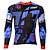 cheap Women&#039;s Cycling Clothing-ILPALADINO Men&#039;s Long Sleeve Cycling Jersey Winter Summer Polyester Cartoon Funny Bike Top Mountain Bike MTB Road Bike Cycling Ultraviolet Resistant Quick Dry Breathable Sports Clothing Apparel