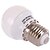 olcso LED-es gömbizzók-5pcs 1.5 W LED gömbbúrás izzók 125-145 lm E26 / E27 6 LED gyöngyök SMD 3528 Dekoratív Meleg fehér 220-240 V / 5 db.
