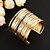 cheap Bracelets-Women&#039;s Bracelet Bangles Cuff Bracelet Ladies Stainless Steel Bracelet Jewelry Golden / Silver For Wedding Party Daily Casual / Silver Plated / Platinum Plated