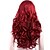cheap Synthetic Trendy Wigs-capless red extra long high quality natural curly synthetic wig