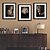 olcso Bekeretezett műalkotások-Bekeretezett vászon Bekeretezett szett Virágos / Botanikus Wall Art, PVC Anyag a Frame lakberendezési frame Art Nappali szoba Hálószoba