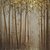 levne Krajinomalby-Hang-malované olejomalba Ručně malované - Krajina / Květinový / Botanický motiv Moderní Plátno