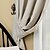 billiga Fönstergardiner-Skräddarsydd Mörkläggning Mörkläggning Gardiner draperier Två paneler 2*(W107cm×L213cm) / Vardagsrum
