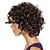 Недорогие Парик из искусственных волос без шапочки-основы-высокое качество жаропрочных искусственных мягких локон цвета смешивания с монолитным парики из синтетических волос
