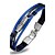 cheap Religious Jewelry-Men&#039;s Leather Bracelet - Leather Unique Design, Fashion Bracelet Blue For Christmas Gifts / Wedding / Party