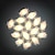baratos Luzes pendentes-UMEI™ 50(20&quot;) LED Luzes Pingente Metal Vidro Cromado Contemporâneo Moderno 110-120V / 220-240V