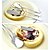 abordables Ustensiles et Gadgets de Cuisine-3 pièces spatule, confiture cuillère et fruits Fourche Set Vaisselle pour le petit déjeuner