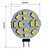 billige LED-lys med to stifter-1.5 W LED-spotlys 3000-3200 lm G4 12 LED Perler SMD 5630 Varm hvid 12 V