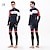 ieftine Seturi de îmbrăcăminte pentru bărbați-Kooplus Bărbați Manșon Lung Jachetă Cycling cu Pantaloni - Alb Negru Verde Gri Bicicletă Dresuri Ciclism Jerseu Set de Îmbrăcăminte, 3D