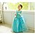 cheap Dresses-Girl&#039;s Solid Dress, Polyester Spring Fall Short Sleeves Lace Blue Screen Color