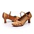 ieftine Pantofi Dans Clasic &amp; Modern-Pentru femei Pantofi Moderni Satin Toc Înalt / Călcâi Cataramă Toc Personalizat Personalizabili Pantofi de dans Negru / Maro