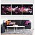 cheap Prints-E-HOME® Stretched LED Canvas Print Art The Butterfly Flash effect LED Set of 3