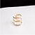 cheap Earrings-Women&#039;s Ear Cuff Huggie Earrings Hollow Out Ladies Vintage Simple Style Earrings Jewelry Bronze / Golden / Silver For Wedding Party Casual Daily