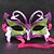 billige Tilbehør til dans-kvinners mote sommerfugl karneval fest maske