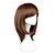 billige Halloween Wigs-Cosplay Cosplay Cosplay-parykker Dame 16 tommers Varmeresistent Fiber Brun Anime / Parykker
