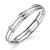 baratos Anéis-Mulheres Anéis de Casal - Aço Titânio Fashion 5 / 6 / 7 Para Casamento / Festa / Diário