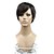 cheap Synthetic Trendy Wigs-Synthetic Wig Straight Style Capless Wig Black Synthetic Hair 8 inch Women&#039;s Black Wig Black Wig