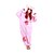 voordelige Kigurumi-pyjama&#039;s-Volwassenen Kigurumi pyjamas Wasbeer Beer Sombere beer Onesie pyjamas Fleece Roze Cosplay Voor Mannen &amp; Vrouwen Dieren nachtkleding spotprent Halloween Festival / Feestdagen