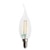 Χαμηλού Κόστους Λάμπες-LED Λάμπες Πυράκτωσης 380 lm E14 CA35 4 LED χάντρες Διακοσμητικό Θερμό Λευκό 220-240 V / # / CE / FCC / FCC