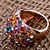 cheap Rings-Statement Ring Cubic Zirconia Pave Screen Color Cubic Zirconia Imitation Diamond Alloy Rainbow Statement Luxury Fashion / Women&#039;s