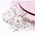 cheap Headpieces-Crystal Rhinestone Fabric Alloy Tiaras Flowers Barrette 1 Wedding Special Occasion Party / Evening Outdoor Headpiece
