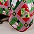 voordelige Dekbedovertrekken-flora patroon polyester kerstman meer naalden quilten set, set van 3