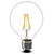 cheap Light Bulbs-ON E26/E27 3.5 W 4 COB 380 LM Warm White G80 Decorative LED Filament Bulbs AC 220-240 V