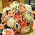 Недорогие Свадебные цветы-Свадебные цветы Букеты Свадьба Полиэстер 9,84&quot;(около 25см)