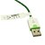 Недорогие Кабели и зарядные устройства-3m 10ft ткань плетеные тканые микро-USB кабель для зарядки данных кабель синхронизации для Samsung HTC Sony телефонов (зеленый)