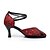 Χαμηλού Κόστους Ballroom Παπούτσια &amp; Παπούτσια Μοντέρνου Χορού-προσαρμοσμένο βελούδο τακούνι σύγχρονη προσαρμοσμένη γυναίκας με Buckie παπούτσια χορού (περισσότερα χρώματα)