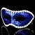 levne Taneční doplňky-Unisex‘s Fashion Sequins Carnival Party Mask(Random Color)