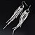 cheap Vip Deal-Ovixi Trendy Fringed Fashion Plated 925 Silver Earrings
