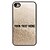 Недорогие Именные фототовары-персонализированные телефон случае - серый дизайн воды металлический корпус для iPhone 4 / 4s