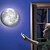 voordelige Decoratie &amp; Nachtlampje-helende maanlicht led wall moon lamp met afstandsbediening van hoge kwaliteit