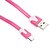 preiswerte Kabel &amp; Ladegeräte-Micro USB 2.0 / USB 2.0 Kabel &lt;1m / 3ft Flach TPE USB-Kabeladapter Für Huawei / LG / Nokia