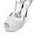 cheap Wedding Shoes-Women&#039;s Spring / Summer T-Strap Stiletto Heel White / Pink / Blue / Wedding / Party &amp; Evening