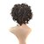 Недорогие Парик из искусственных волос без шапочки-основы-14-дюймовые черные женщины короткие вьющиеся волосы афро синтетические парики косплей с бесплатным волос сети