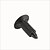 abordables Outils de réparation pour véhicule-100 pcs porte de voiture clips panneau de garniture du panneau de rivets de plastique noir pare-chocs