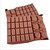 baratos Artigos de Forno-30 buracos moldes forma urso estrutura bolo de gelo geléia de chocolate, silicone 18 × 12,5 × 2 cm (7,1 × 4,9 × 0,8 polegadas)