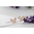 levne Módní náušnice-dámské sfashion nádherný motýl crystal champagne zirkon slitina náušnici (1 pár)