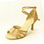 cheap Dance Shoes-Women&#039;s Latin Shoes / Ballroom Shoes Satin Buckle Sandal / Heel Rhinestone / Buckle Customizable Dance Shoes Almond / Nude / Bronze