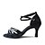 abordables Zapatos de baile-Zapatos de baile (Negro) - Danza latina/Salón de Baile - No Personalizable - Tacón de estilete