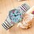 cheap Women&#039;s Watches-Wanbao Women&#039;s Fashion Floral Print Bracelet Watch