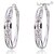 cheap Earrings-Women&#039;s Crystal Hoop Earrings - Crystal Imitation Diamond Ladies Jewelry For Party Daily