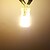 Недорогие Светодиодные двухконтактные лампы-3W G4 LED лампы типа Корн T 24 SMD 2835 200 lm Тёплый белый DC 12 V