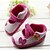 cheap Girls&#039; Shoes-Baby Shoes First Walker Flat Heel Cotton Flats with Magic Tape and Bowknot Shoes