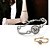 cheap Jewelry Sets-ZGTS  Women&#039;s Gorgeous Shinny 18K Gold Plated Zircon Necklace Earring Bracelet Set