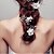 cheap Headpieces-Floral Wedding/Party Bridal Hairpins with Crystals with Imitation Pearls (3 pieces/set)
