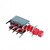 cheap Switches-Mini Rectangle  Angle Self-Locking Push Button Switches (DC 30V / 10-Pack)